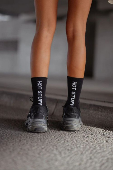 Calzini di cotone Femminile HOT STUFF colore nero