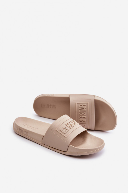 Pantofole da donna Big Star OO274035 beige