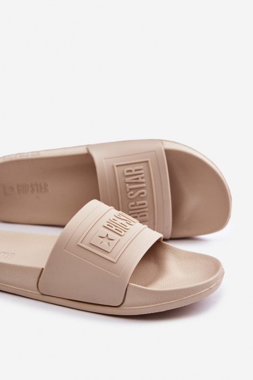 Pantofole da donna Big Star OO274035 beige