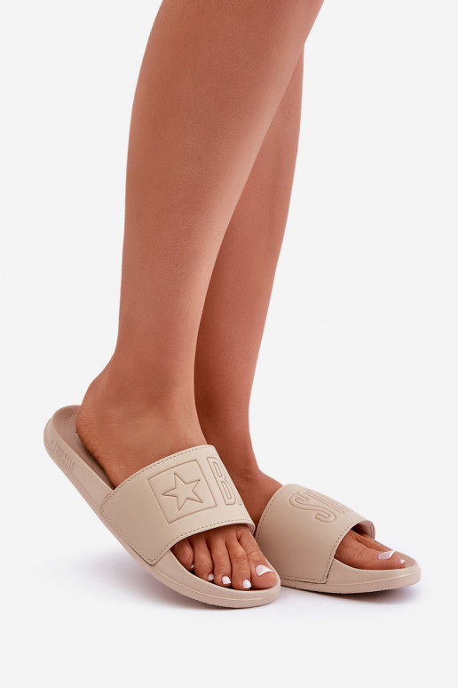 Pantofole leggere Big Star OO274043 beige