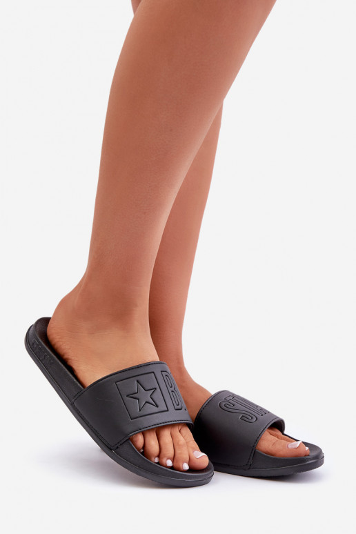 Pantofole leggere Big Star OO274040 nero