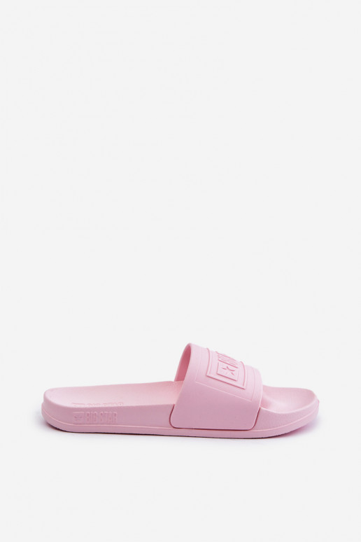 Pantofole da donna Big Star OO274036 rosa