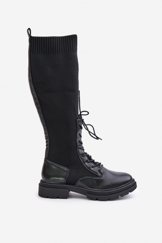 Un modello convincente stivali Ze SkarpetkoAą CholeAką colore nero Iranel Un modello convincente stivali Ze SkarpetkoAą CholeAką colore nero Iranel