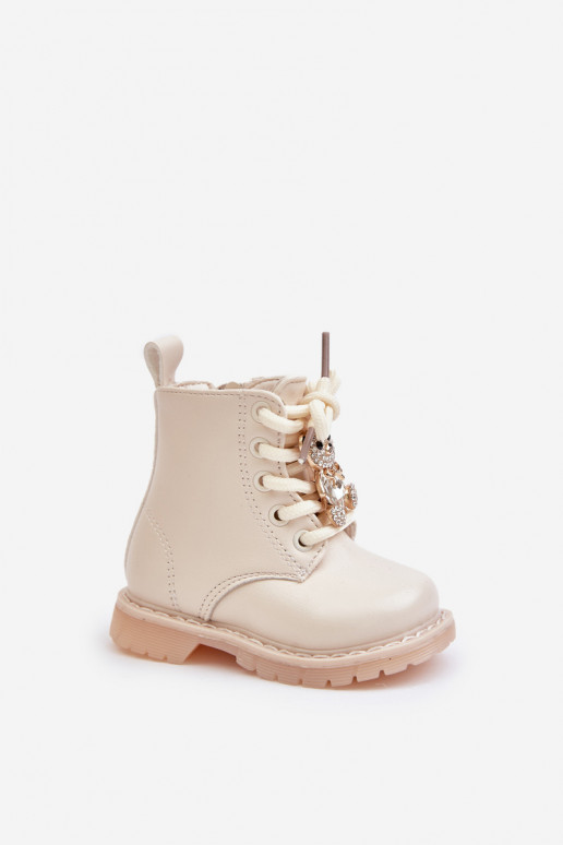 riscaldamento Stivali Infantile Con Orso Al Castello beige Enchanta riscaldamento Stivali Infantile Con Orso Al Castello beige Enchanta
