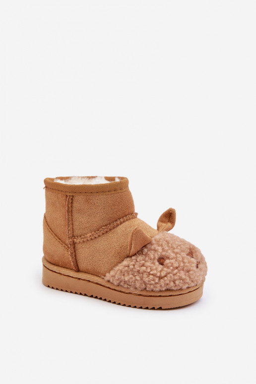 Caldi doposci per bambini Lamy colore marrone Esandira