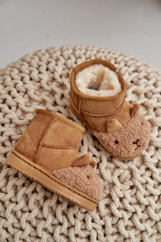 Caldi doposci per bambini Lamy colore marrone Esandira