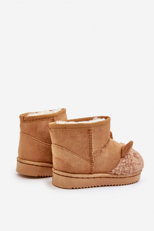 Caldi doposci per bambini Lamy colore marrone Esandira