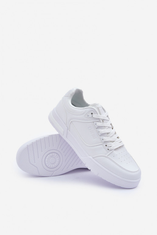 Basso Scarpe modello sneakers per uomo Big Star OO174671 HI-POLY SYSTEM Colore bianco Basso Scarpe modello sneakers per uomo Big Star OO174671 HI-POLY SYSTEM Colore bianco