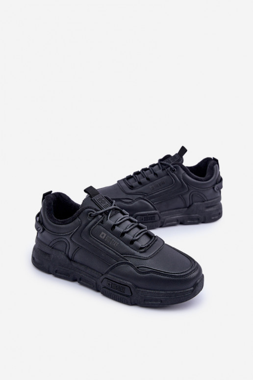 riscaldamento per uomo Scarpe modello sneakers Big Star OO174584 HI-POLY SYSTEM colore nero