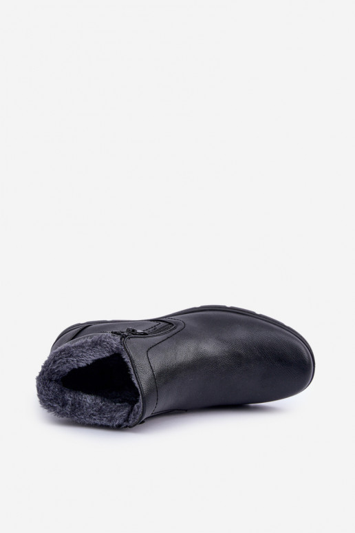 riscaldamento per uomo Stivali in ecopelle colore nero Daniello riscaldamento per uomo Stivali in ecopelle colore nero Daniello