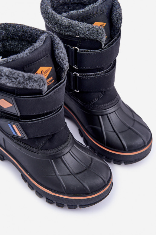 Stivali da neve Infantile con chiusure adesive Lee Cooper LCJ-24-44-2865K colore nero Stivali da neve Infantile con chiusure adesive Lee Cooper LCJ-24-44-2865K colore nero