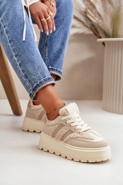 Sneakers con platform imbottite color... Sneakers con platform imbottite color...