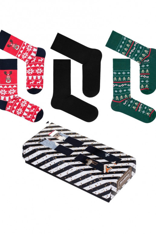 Set di calze natalizie 3-Pak