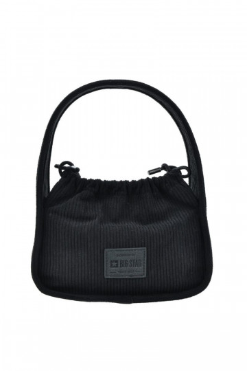 Piccola borsa in pelle Big Star OO574055 nera