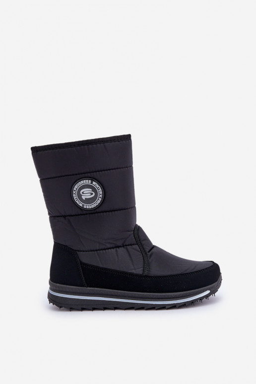 Stivali da neve da donna Progress PROGJ-21-09 in nero Stivali da neve da donna Progress PROGJ-21-09 in nero