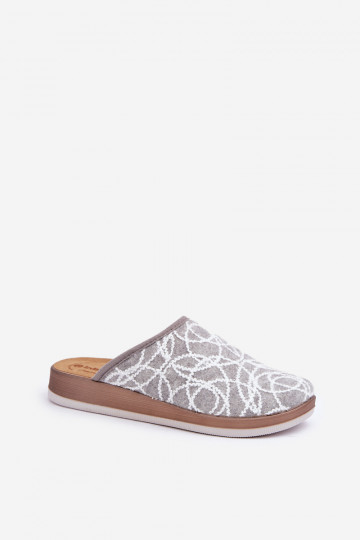 Ciabatte da donna Inblu CT000028 grigie con glitter 2