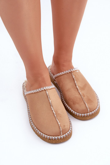 Pantofole da donna Inblu EY000028 marroni 2