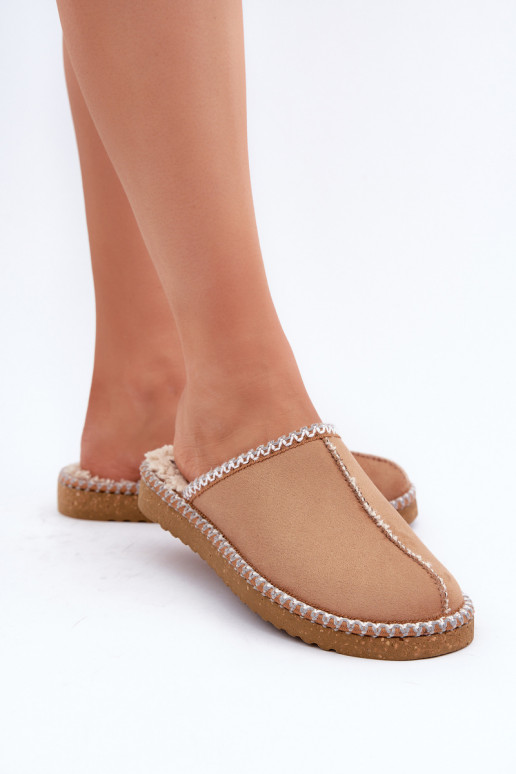 Pantofole da donna Inblu EY000028 marroni