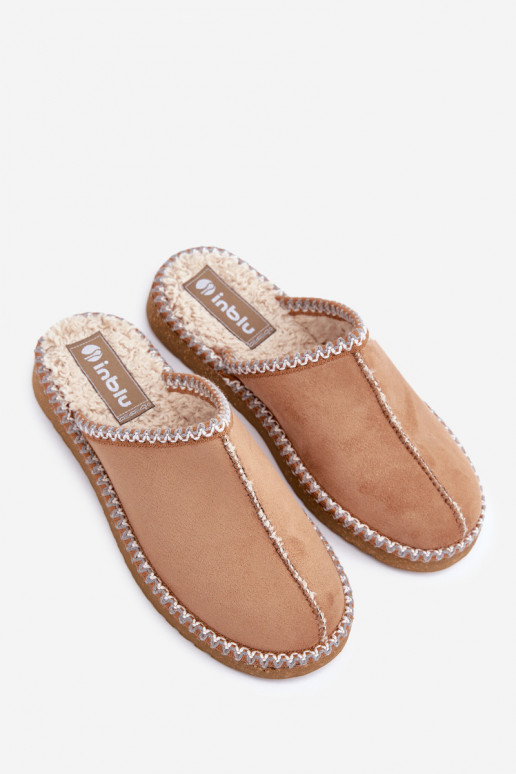 Pantofole da donna Inblu EY000028 marroni