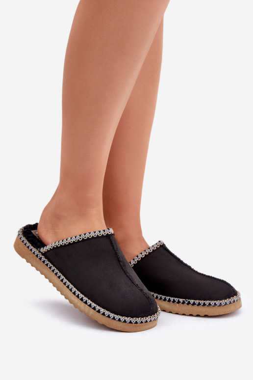 Pantofole da donna Inblu EY000028 nere