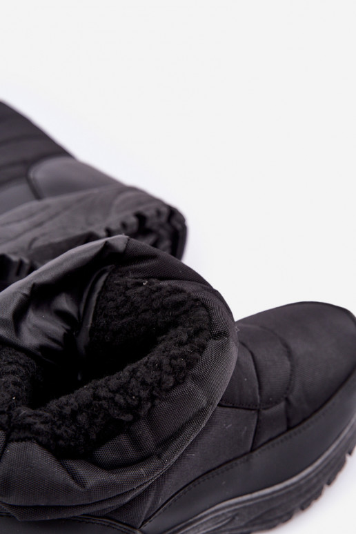 Stivali da neve per uomo Al Castello riscaldamento con pelliccia all interno colore nero Linnora Stivali da neve per uomo Al Castello riscaldamento con pelliccia all interno colore nero Linnora