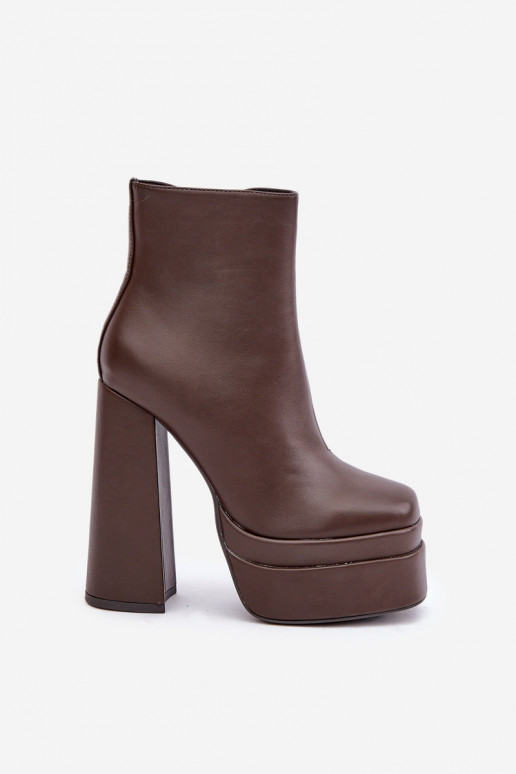 Stivali con una piattaforma I Documentazione riscaldamento CzekoladoAe Selahra