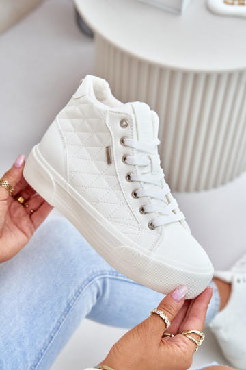 Scarpe da ginnastica imbottite Big Star bianche
