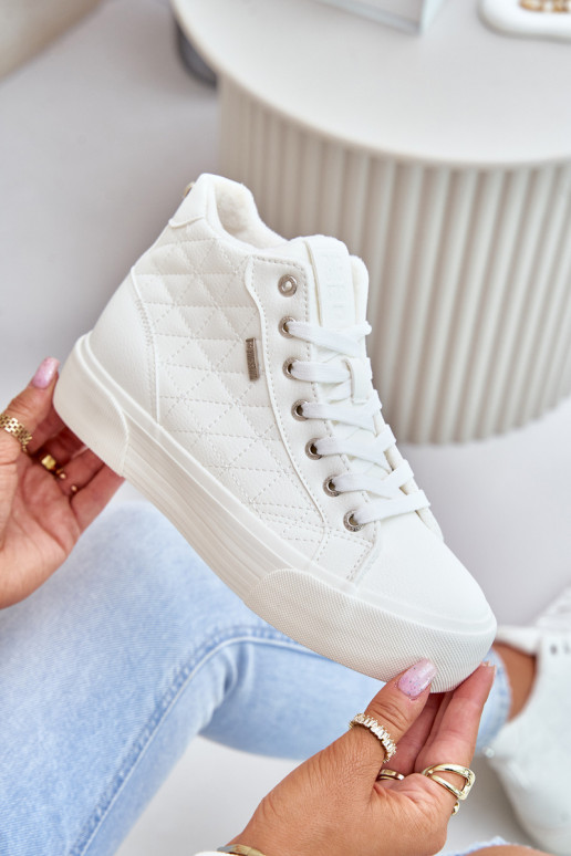 Scarpe da ginnastica imbottite Big Star bianche