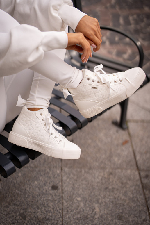 Scarpe da ginnastica imbottite Big Star bianche
