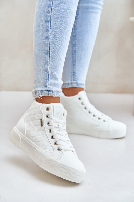 Scarpe da ginnastica imbottite Big Star bianche