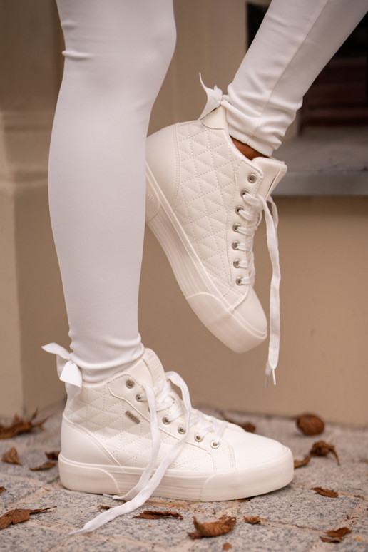 Scarpe da ginnastica imbottite Big Star bianche