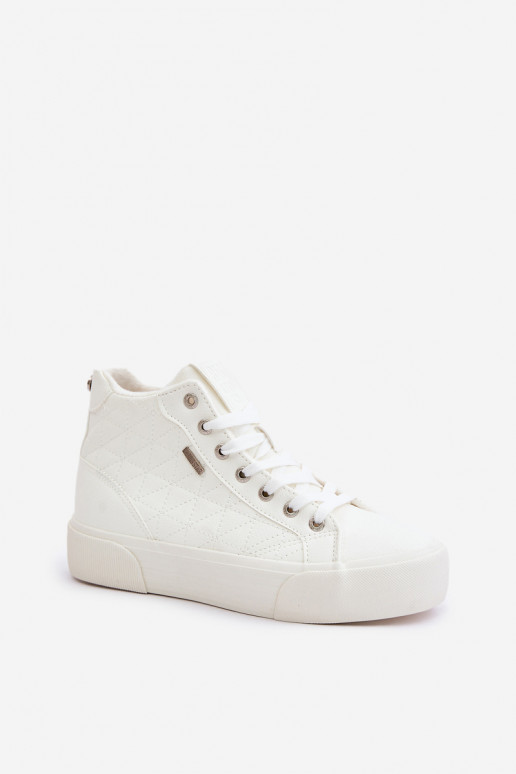 Scarpe da ginnastica imbottite Big Star bianche