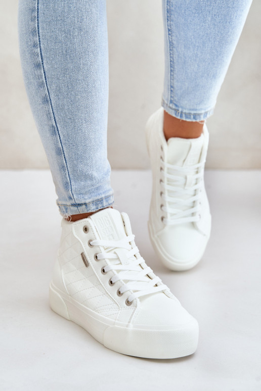 Scarpe da ginnastica imbottite Big Star bianche