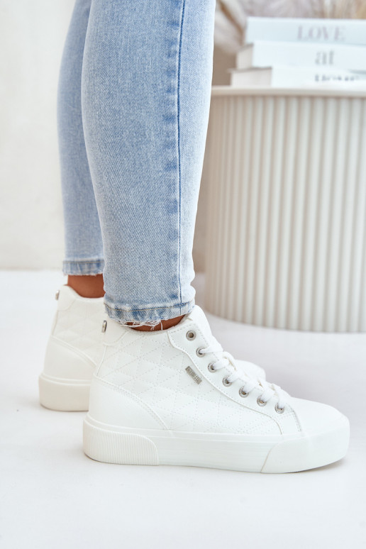 Scarpe da ginnastica imbottite Big Star bianche