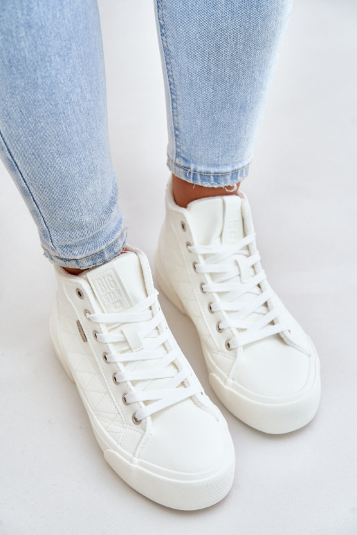 Scarpe da ginnastica imbottite Big Star bianche