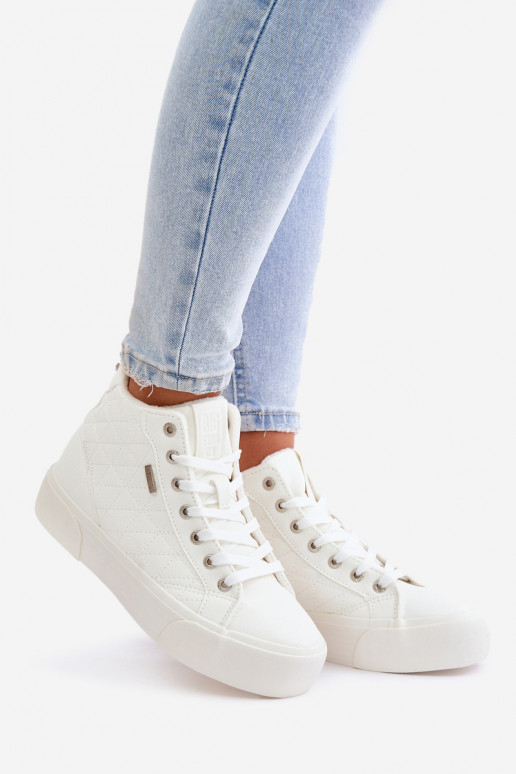 Scarpe da ginnastica imbottite Big Star bianche