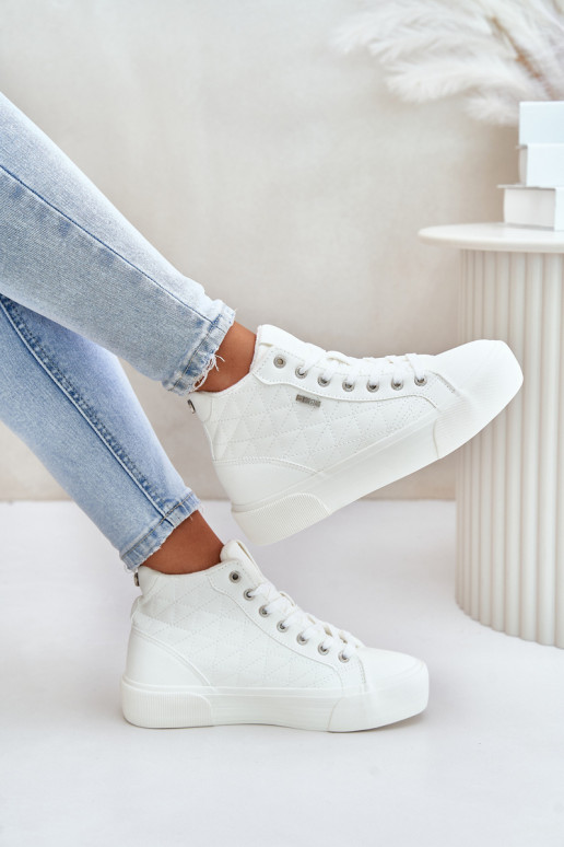 Scarpe da ginnastica imbottite Big Star bianche