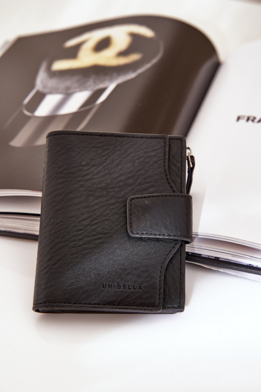 Portafoglio da donna Eko Pelle colore nero Jezorea Portafoglio da donna Eko Pelle colore nero Jezorea