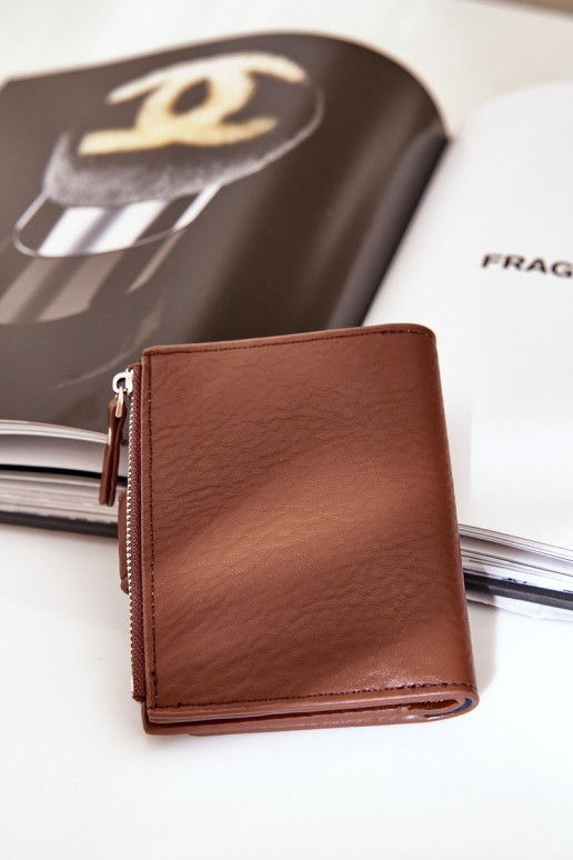 Portafoglio da donna Eko Pelle colore marrone Jezorea Portafoglio da donna Eko Pelle colore marrone Jezorea