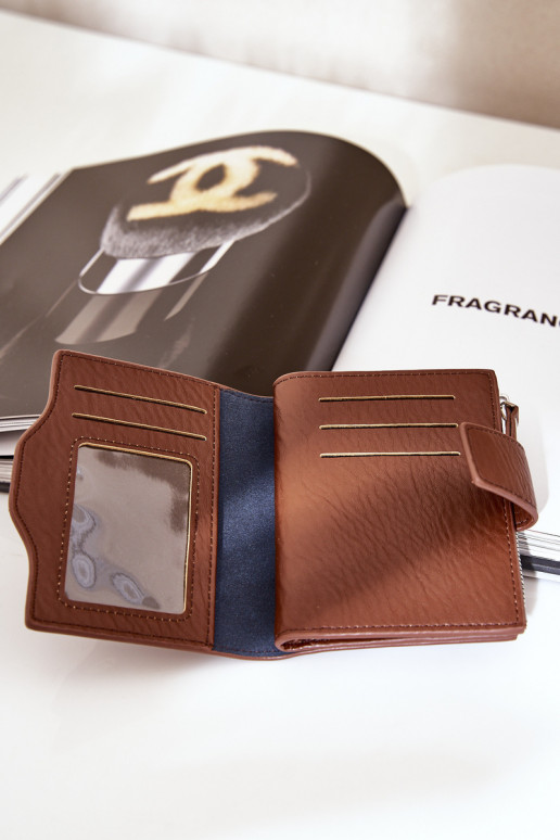 Portafoglio da donna Eko Pelle colore marrone Jezorea Portafoglio da donna Eko Pelle colore marrone Jezorea