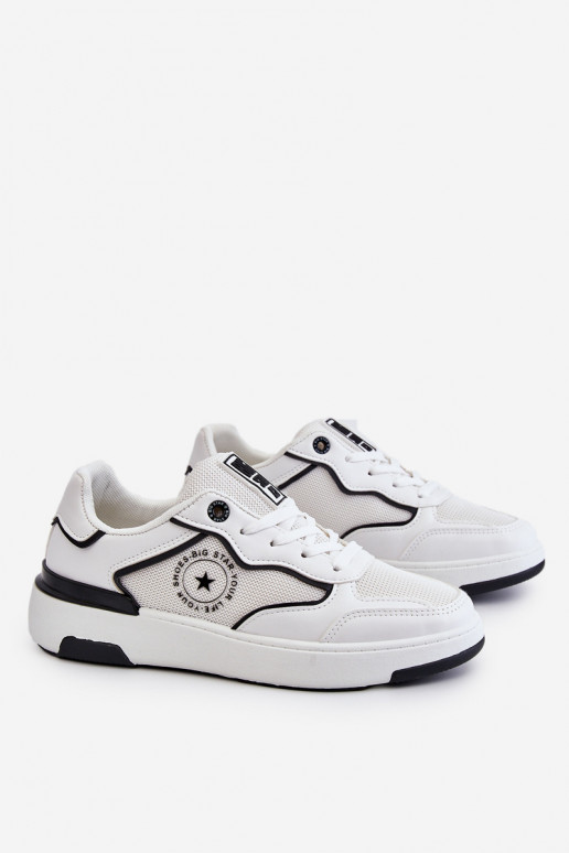 Femminile Stile sportivo scarpe Big Star LL274440 Bianco-colore nero