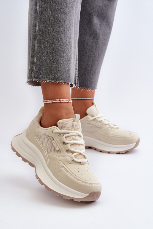 Sneakers da donna HI-POLY SYSTEM Big Star NN274A105 color sabbia