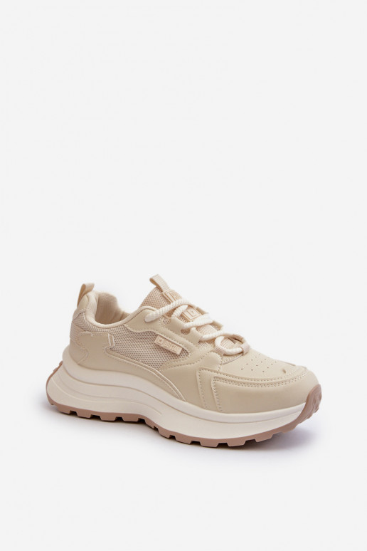 Sneakers da donna HI-POLY SYSTEM Big Star NN274A105 color sabbia
