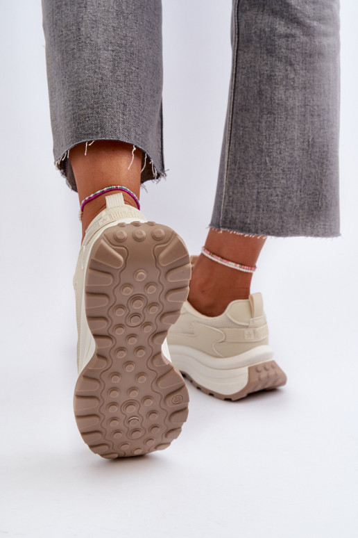 Sneakers da donna HI-POLY SYSTEM Big Star NN274A105 color sabbia