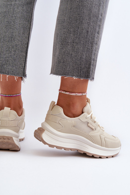 Sneakers da donna HI-POLY SYSTEM Big Star NN274A105 color sabbia