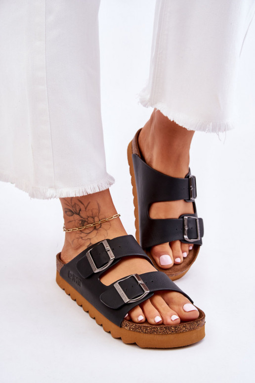 Ciabatte da donna modello classico Big Star LL274477 nere