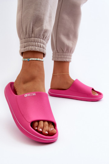 Ciabatte da donna Big Star NN274A041 rosa