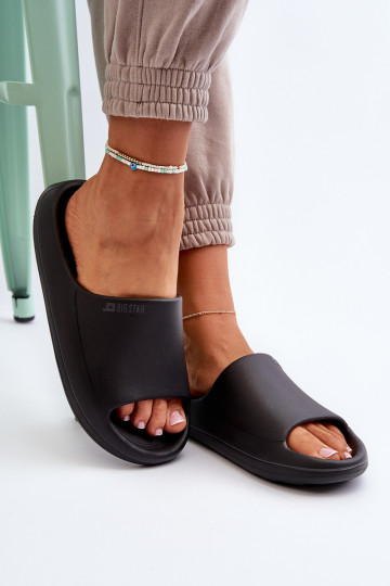  Pantofole da donna Big Star NN274A042 colore nero 2