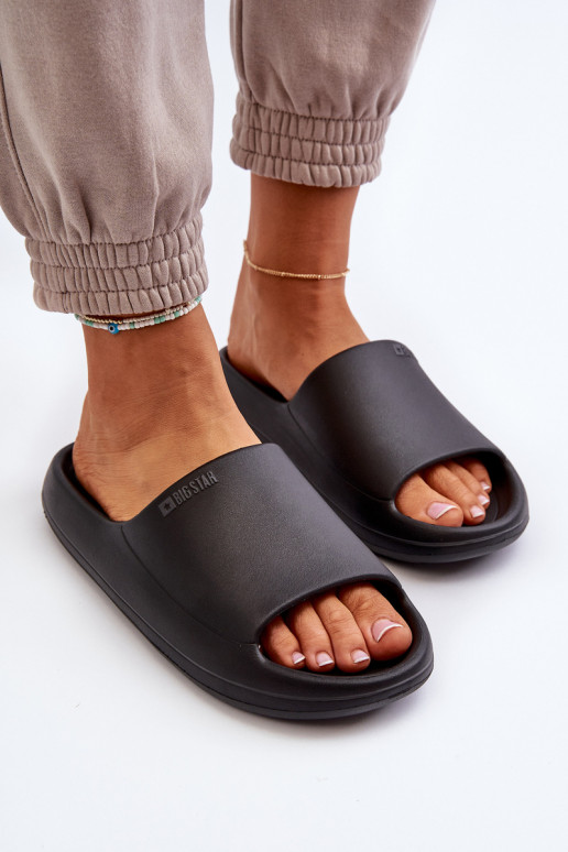  Pantofole da donna Big Star NN274A042 colore nero