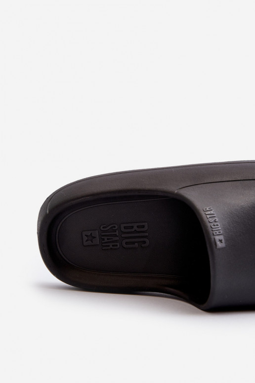  Pantofole da donna Big Star NN274A042 colore nero